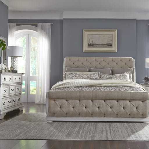 Abbey Park - Sleigh Bed, Dresser & Mirror – 3 Piece Bedroom Sets by Liberty Furniture at Furniture Wholesale Plus , Nashville furniture store