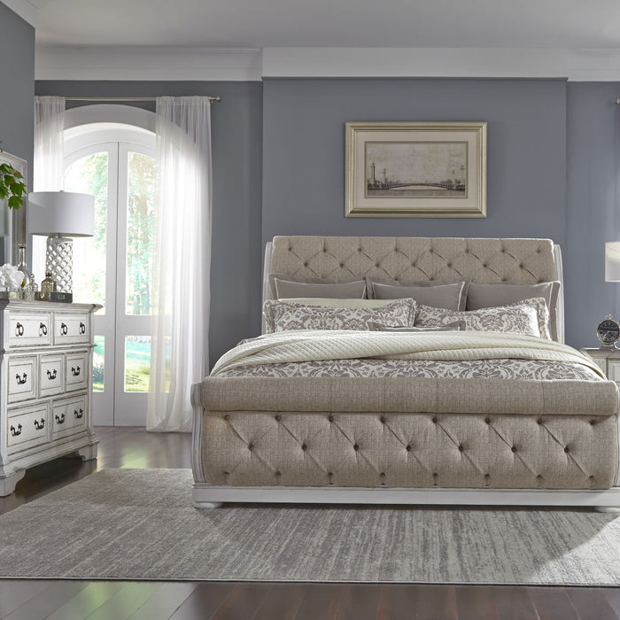 Abbey Park - Sleigh Bed, Dresser & Mirror – 3 Piece Bedroom Sets by Liberty Furniture at Furniture Wholesale Plus , Nashville furniture store