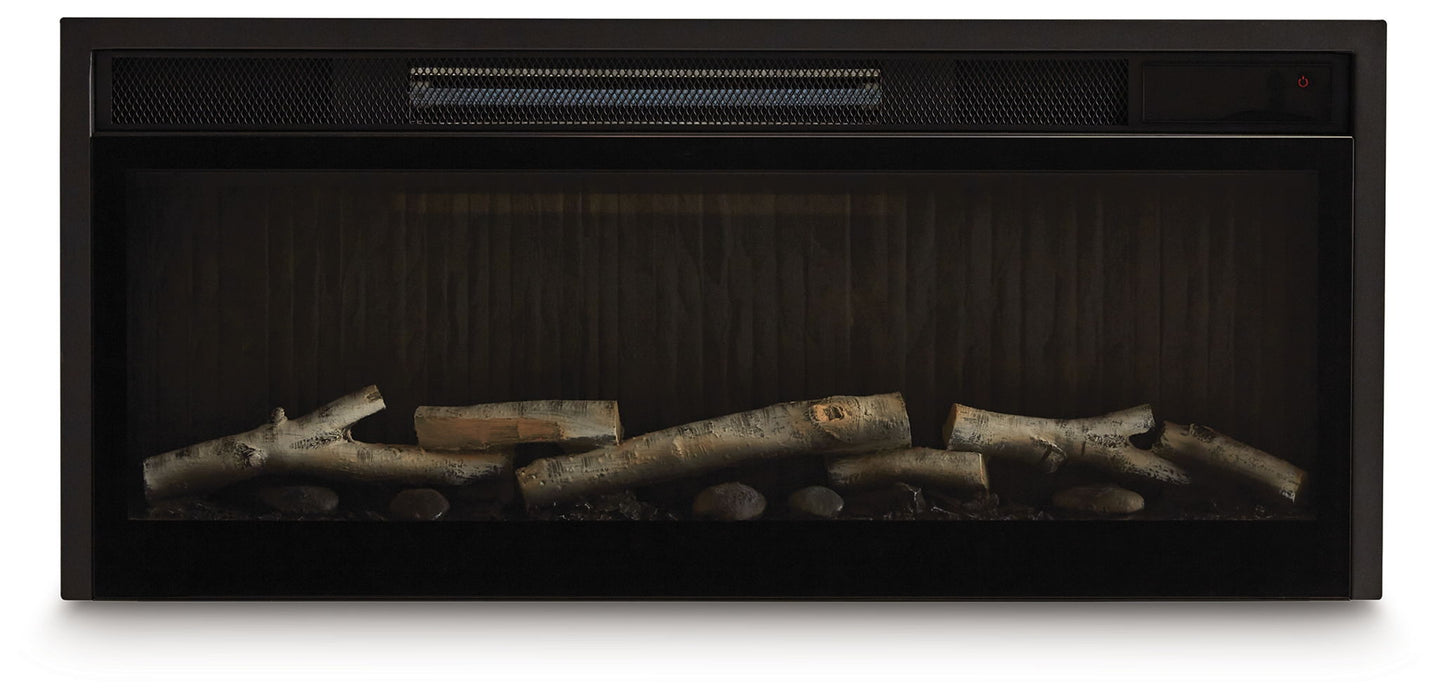 Entertainment Accessories - Fireplace Insert With Faux Birch Log Set - Black – Fireplace Inserts by Signature Design by Ashley® at Furniture Wholesale Plus , Nashville furniture store