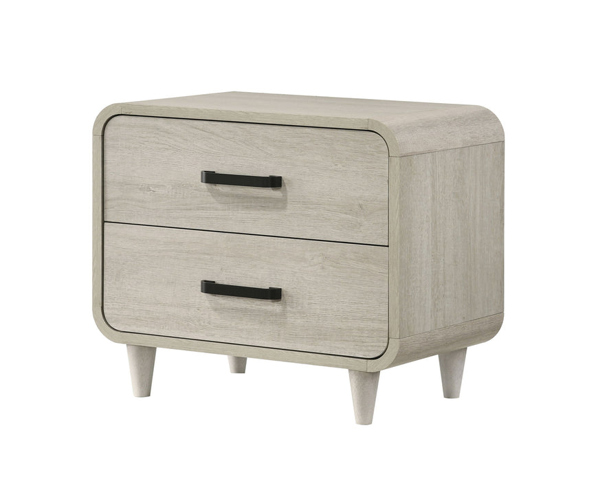 Nyomi - Night Stand - White – Accent Nightstands by Crown Mark at Furniture Wholesale Plus , Nashville furniture store