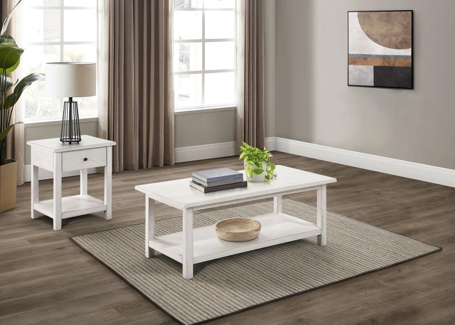 Payne - Coffee And 1-Drawer End Table Set – Table Sets by Coaster Fine Furniture at Furniture Wholesale Plus , Nashville furniture store
