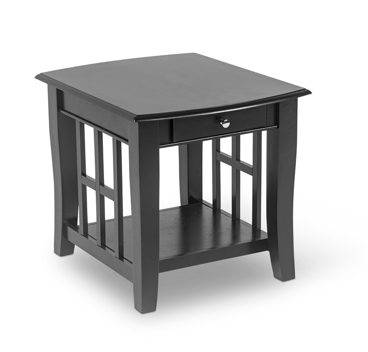 Cassidy - 3 Piece Table Set - Black – Table Sets by Steve Silver Furniture at Furniture Wholesale Plus , Nashville furniture store