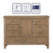 Riverdale - 6 Drawer Dresser - Brown – Dressers by Steve Silver Furniture at Furniture Wholesale Plus , Nashville furniture store