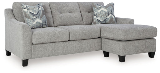 Keenelynn - Sofa Chaise - Nickel – Stationary Sofas by Ashley® at Furniture Wholesale Plus , Nashville furniture store
