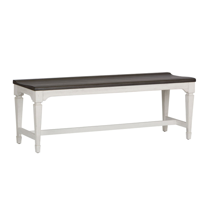 Allyson Park - Wood Seat Bench – Dining Benches by Liberty Furniture at Furniture Wholesale Plus , Nashville furniture store