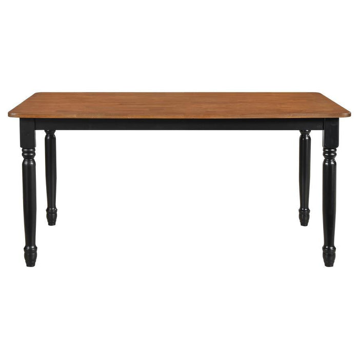 Hollyoak - Rectangular Wood Dining Table - Walnut – Dining Tables by Coaster Fine Furniture at Furniture Wholesale Plus , Nashville furniture store