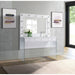 Jacey - Complete Vanity With Lightbulbs - Glossy White – Vanity Desks by Elements International at Furniture Wholesale Plus , Nashville furniture store