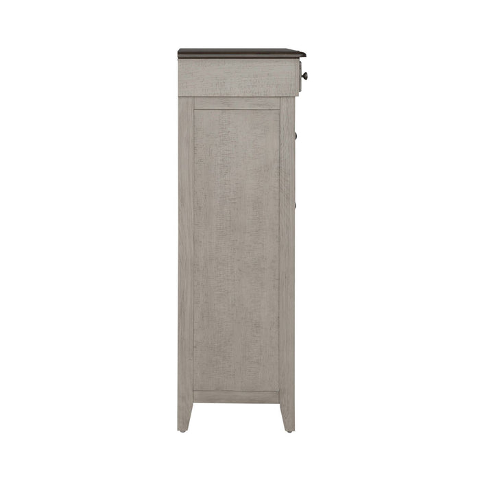 Ivy Hollow - 5 Drawer Chest - Weathered Linen / Dusty Taupe – Accent Chests by Liberty Furniture at Furniture Wholesale Plus , Nashville furniture store