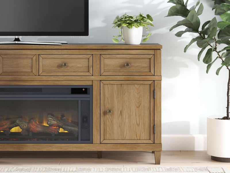 Sharlance - 81" TV Stand With Electric Fireplace – Fireplace TV Stands by Signature Design by Ashley® at Furniture Wholesale Plus , Nashville furniture store