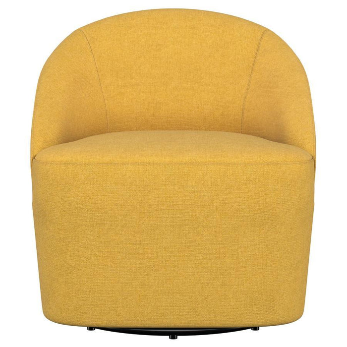 Leon - Upholstered Barrel Accent Swivel Chair - Premium Swivel Chairs from Coaster Fine Furniture - Just $469! Shop now at Furniture Wholesale Plus  We are the best furniture store in Nashville, Hendersonville, Goodlettsville, Madison, Antioch, Mount Juliet, Lebanon, Gallatin, Springfield, Murfreesboro, Franklin, Brentwood
