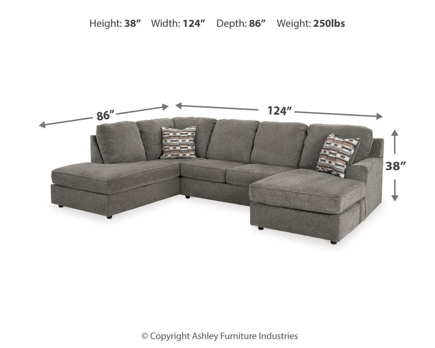 O'phannon - Sectional – Stationary Sectionals by Signature Design by Ashley® at Furniture Wholesale Plus , Nashville furniture store