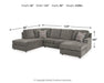 O'phannon - Sectional – Stationary Sectionals by Signature Design by Ashley® at Furniture Wholesale Plus , Nashville furniture store