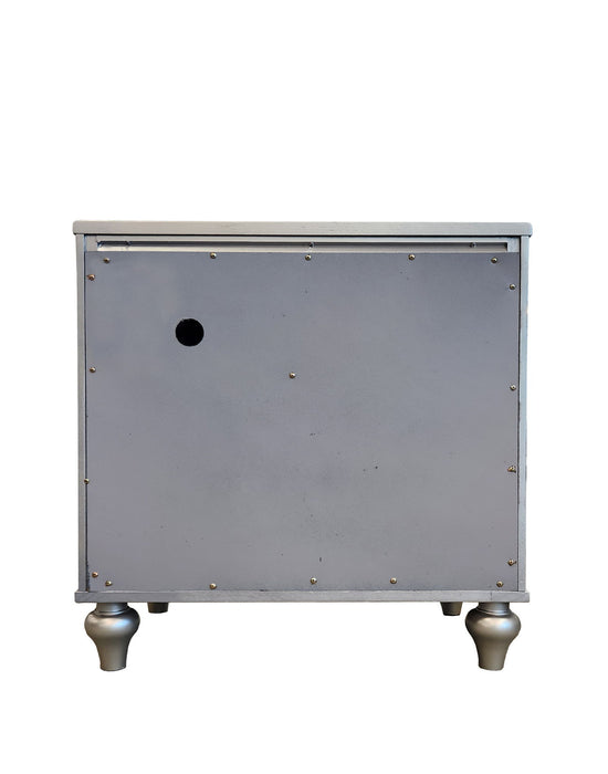 Cristian - Nightstand - Champagne – Accent Nightstands by Crown Mark at Furniture Wholesale Plus , Nashville furniture store