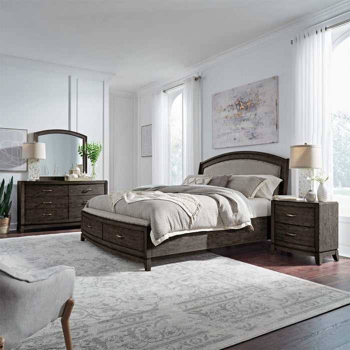 Avalon - Upholstered Bedroom Set – 3 Piece Bedroom Sets by Liberty Furniture at Furniture Wholesale Plus , Nashville furniture store