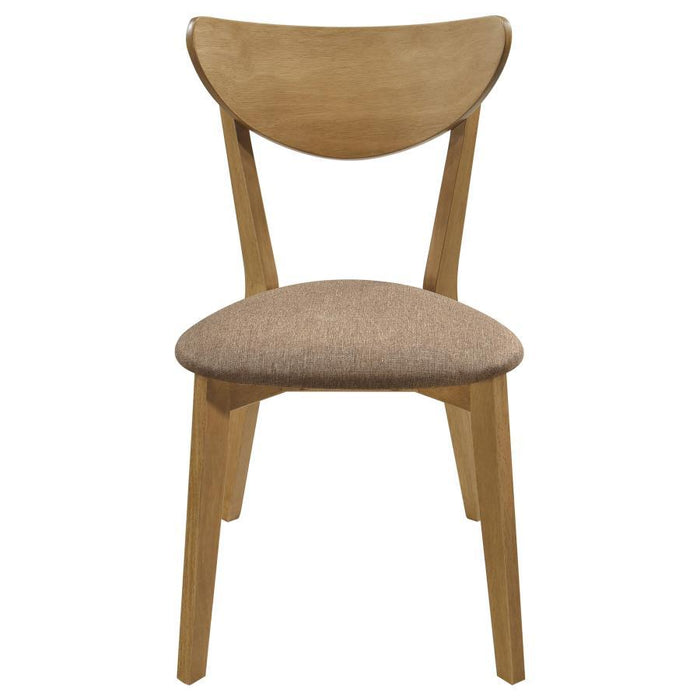 Elowen - Wood Dining Side Chair (Set of 2) - Light Walnut – Chair Sets by Coaster Fine Furniture at Furniture Wholesale Plus , Nashville furniture store