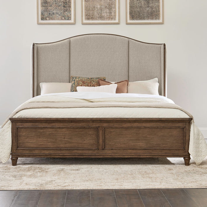Harrison Heights - Shelter Bed – Upholstered Beds by Liberty Furniture at Furniture Wholesale Plus , Nashville furniture store