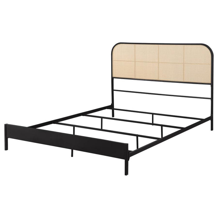 Amherst - Radio Weave Rattan Metal Bed – Panel Beds by Coaster Fine Furniture at Furniture Wholesale Plus , Nashville furniture store