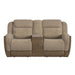 Hornet - Motion Glider Loveseat With Console – Reclining Loveseats by Elements International at Furniture Wholesale Plus , Nashville furniture store
