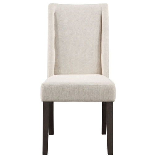 Napa - Upholstered Side Chair (Set of 2) - Dark Brown – Chair Sets by Steve Silver Furniture at Furniture Wholesale Plus , Nashville furniture store