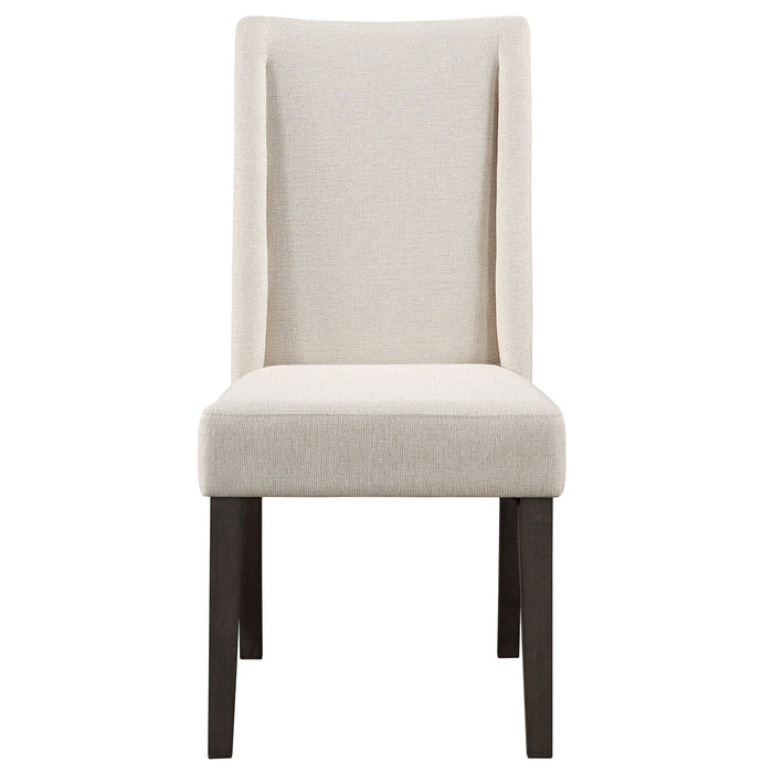 Napa - Upholstered Side Chair - Dark Brown – Side Chairs by Steve Silver Furniture at Furniture Wholesale Plus , Nashville furniture store