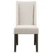 Napa - Upholstered Side Chair - Dark Brown – Side Chairs by Steve Silver Furniture at Furniture Wholesale Plus , Nashville furniture store