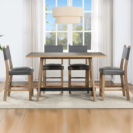 Aubrey - Counter Set – 5 Piece Dining Room Sets by Steve Silver Furniture at Furniture Wholesale Plus , Nashville furniture store
