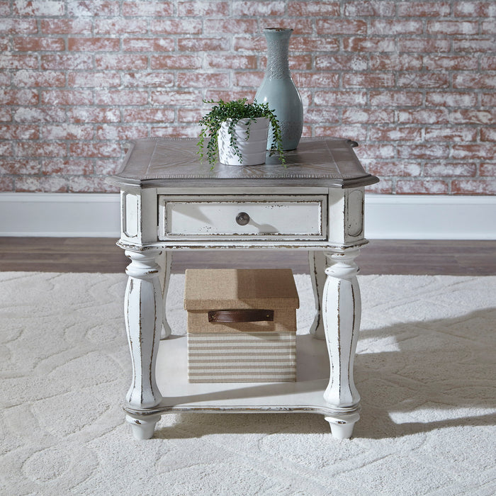 Magnolia Manor - End Table – End Tables by Liberty Furniture at Furniture Wholesale Plus , Nashville furniture store