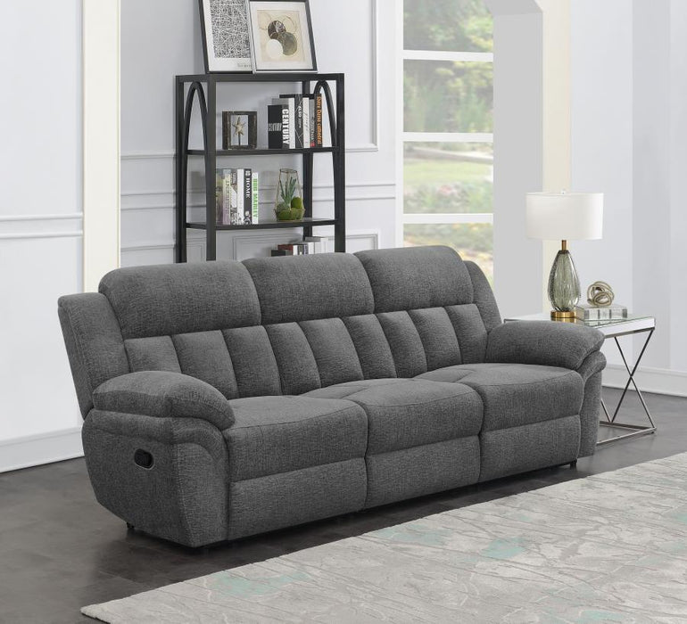 Bahrain - Upholstered Motion Sofa – Reclining Sofas by CoasterEssence at Furniture Wholesale Plus , Nashville furniture store