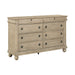 Rustic Traditions - 8 Drawer Dresser – Dresser & Mirror by Liberty Furniture at Furniture Wholesale Plus , Nashville furniture store