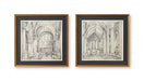 Downyard - Wall Art Set (Set of 2) - Black / Beige – Framed Print Sets by Signature Design by Ashley® at Furniture Wholesale Plus , Nashville furniture store