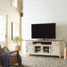 Farmhouse Reimagined - Entertainment 72" TV Stand - Antique White / Chestnut Tops – TV Stands by Liberty Furniture at Furniture Wholesale Plus , Nashville furniture store