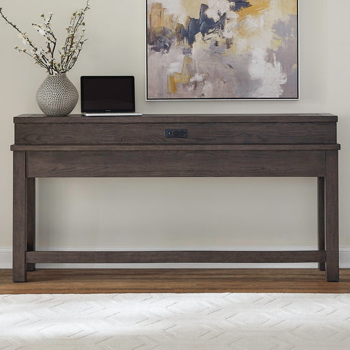 Cascade Falls - Console Bar Table - Satin Espresso – Console Tables by Liberty Furniture at Furniture Wholesale Plus , Nashville furniture store