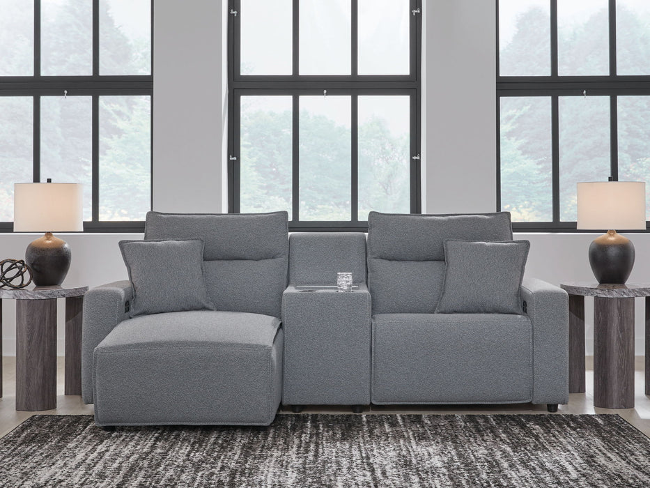 ModMax II - Salt And Pepper - Reclining Sectional – Reclining Sectionals by Signature Design by Ashley® at Furniture Wholesale Plus , Nashville furniture store