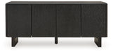 Farrelmore - Accent Cabinet - Black – Accent Cabinets by Signature Design by Ashley® at Furniture Wholesale Plus , Nashville furniture store