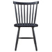 Hollyoak - Windsor Wood Dining Side Chair (Set of 2) - Black – Chair Sets by Coaster Fine Furniture at Furniture Wholesale Plus , Nashville furniture store