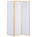 Carrie - 3-Panel Room Divider Folding Shoji Screen – Room Dividers by CoasterEveryday at Furniture Wholesale Plus , Nashville furniture store