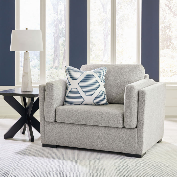 Evansley - Living Room Set – Stationary Chair & Ottoman by Benchcraft® at Furniture Wholesale Plus , Nashville furniture store
