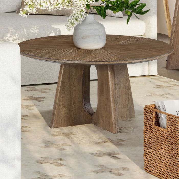 Hendrix Place - Demilune Table – Cocktail Tables by Liberty Furniture at Furniture Wholesale Plus , Nashville furniture store