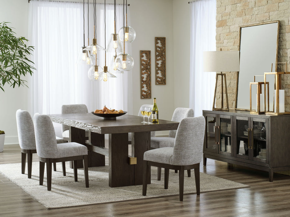 Burkhaus - Dining Room Set – 8 + Piece Dining Room Sets by Signature Design by Ashley® at Furniture Wholesale Plus , Nashville furniture store