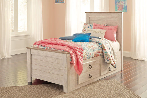 Willowton - Panel Bed – Storage Beds by Signature Design by Ashley® at Furniture Wholesale Plus , Nashville furniture store