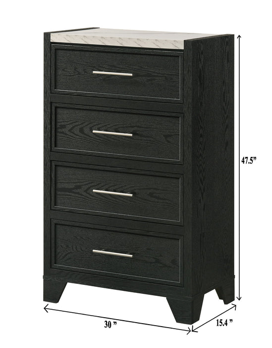 Lamar - Chest - Black - Premium Accent Chests from Crown Mark - Just $289! Shop now at Furniture Wholesale Plus  We are the best furniture store in Nashville, Hendersonville, Goodlettsville, Madison, Antioch, Mount Juliet, Lebanon, Gallatin, Springfield, Murfreesboro, Franklin, Brentwood