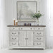 River Place - 2 Door 9 Drawer Dresser - Riverstone White & Tobacco – Dressers by Liberty Furniture at Furniture Wholesale Plus , Nashville furniture store