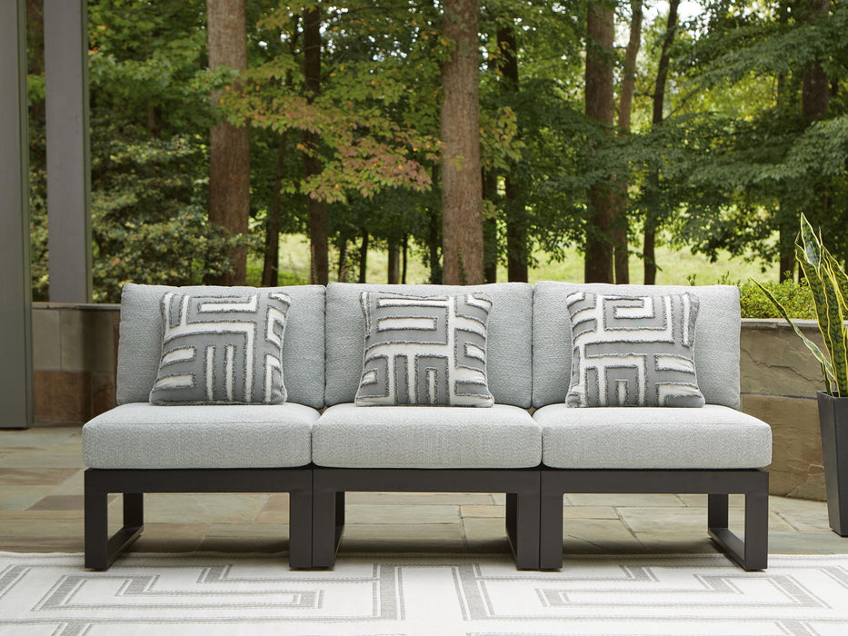 Beachloft - Outdoor Sectional – Stationary Sectionals by Signature Design by Ashley® at Furniture Wholesale Plus , Nashville furniture store