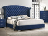 Melody - Upholstered Wingback Bed – Upholstered Beds by CoasterEveryday at Furniture Wholesale Plus , Nashville furniture store