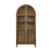 Portico - Display Cabinet - Brown Oak – Display Cabinets by Elements International at Furniture Wholesale Plus , Nashville furniture store