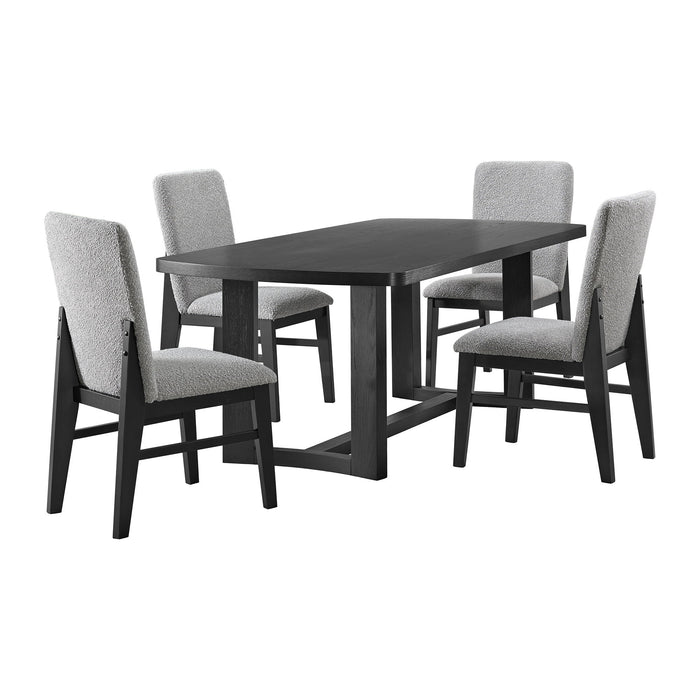 Portland - Rectangular Dining Room Set – 5 Piece Dining Room Sets by Elements International at Furniture Wholesale Plus , Nashville furniture store