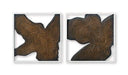 Landley - Wall Decor Set (Set of 2) - Brown / White – Wall Decor by Signature Design by Ashley® at Furniture Wholesale Plus , Nashville furniture store