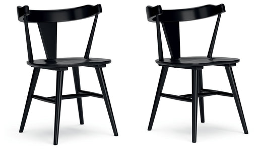 Gretlynn - Dining Room Side Chair (Set of 2) - Black – Chair Sets by Signature Design by Ashley® at Furniture Wholesale Plus , Nashville furniture store