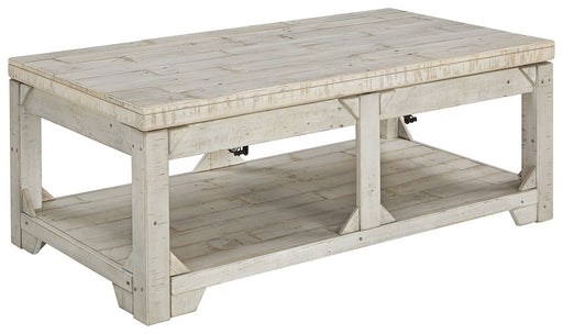 Fregine - Lift Top Cocktail Table - Whitewash – Cocktail Tables by Signature Design by Ashley® at Furniture Wholesale Plus , Nashville furniture store