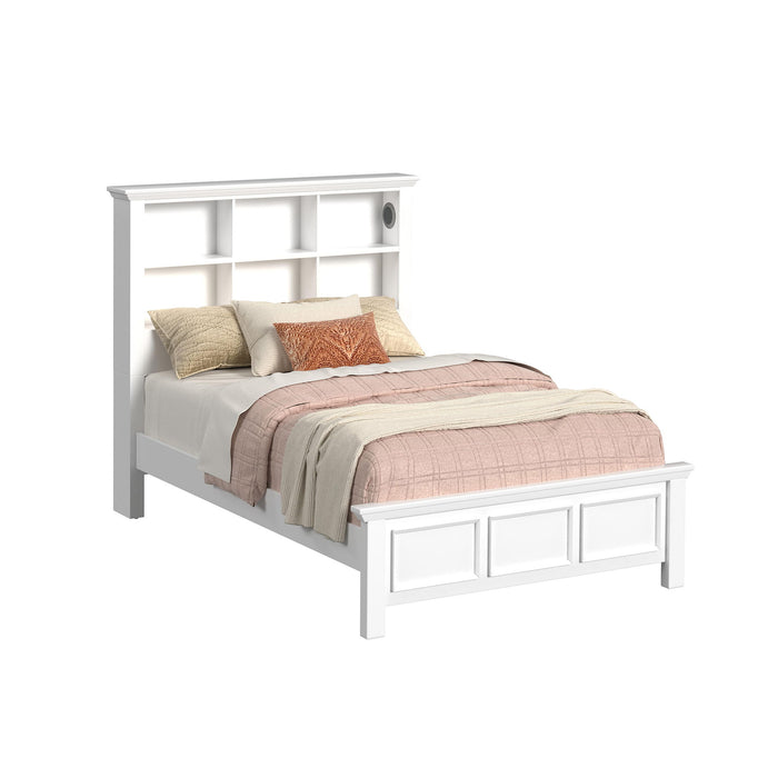 Hampton Kids - Bookcase Bedroom Set – 3 Piece Bedroom Sets by Elements International at Furniture Wholesale Plus , Nashville furniture store